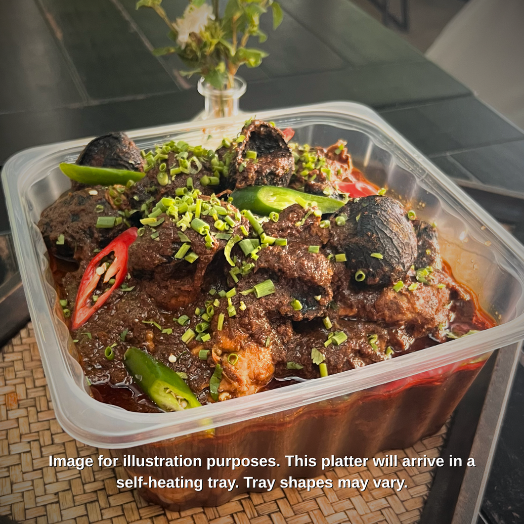 AYAM BUAH KELUAK SELF-HEATING PLATTER - Preorder (1 Day)